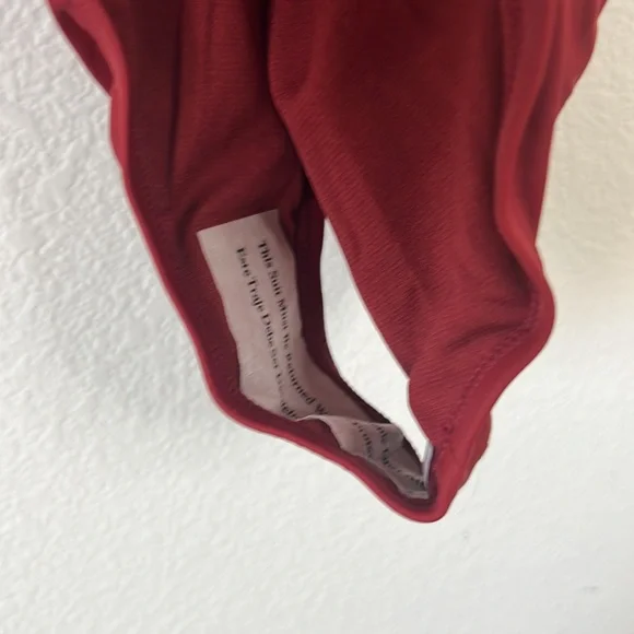 Kona Sol Ruffle Shoulder Bathing Suit - Picture 6 of 8